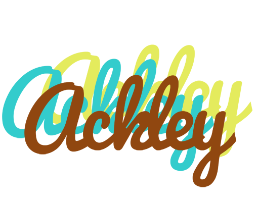 Ackley cupcake logo
