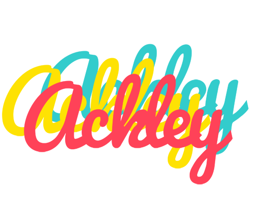 Ackley disco logo