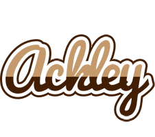 Ackley exclusive logo