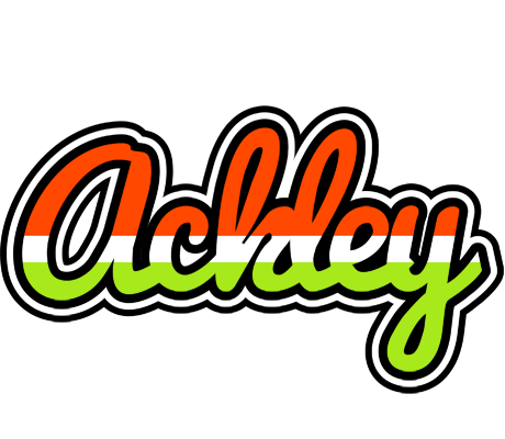 Ackley exotic logo