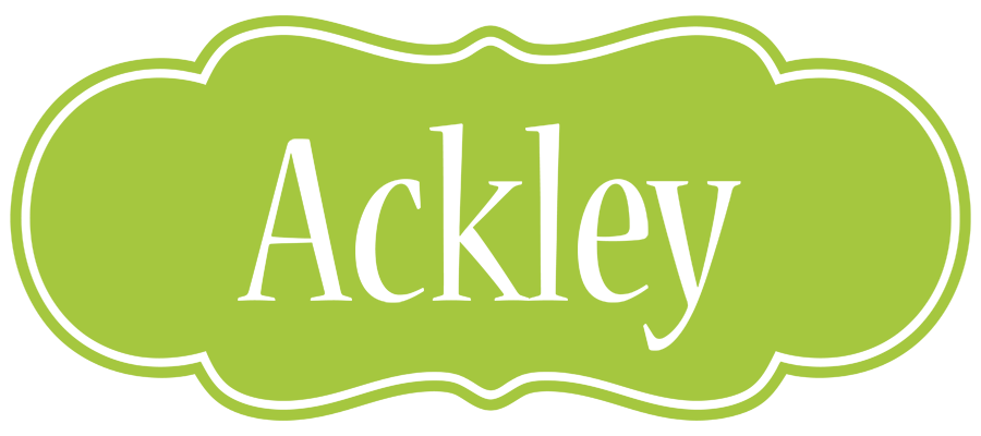 Ackley family logo