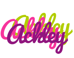 Ackley flowers logo