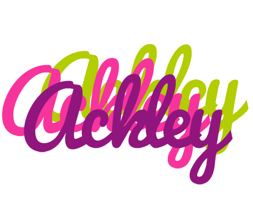 Ackley flowers logo