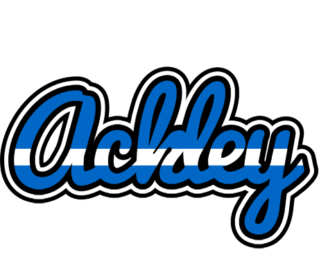 Ackley greece logo