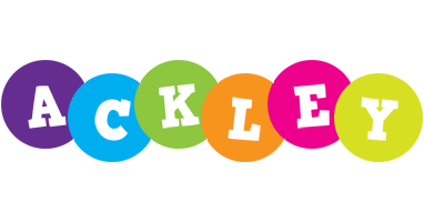 Ackley happy logo