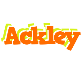 Ackley healthy logo