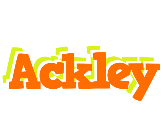 Ackley healthy logo