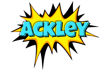 Ackley indycar logo