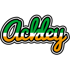 Ackley ireland logo