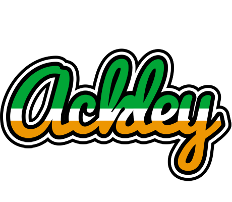 Ackley ireland logo