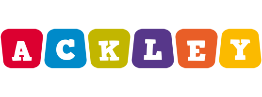 Ackley kiddo logo