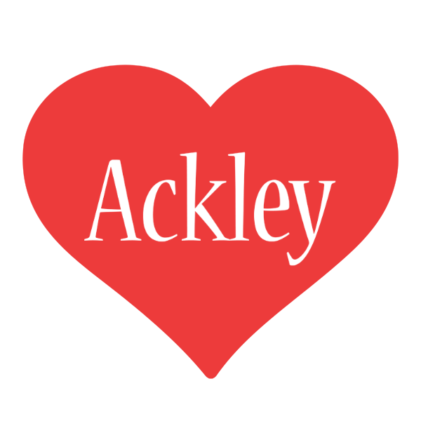 Ackley love logo