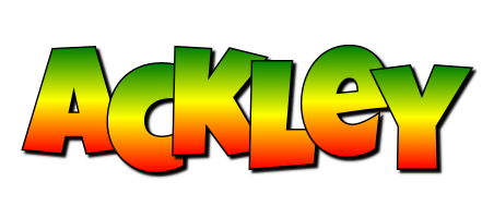 Ackley mango logo