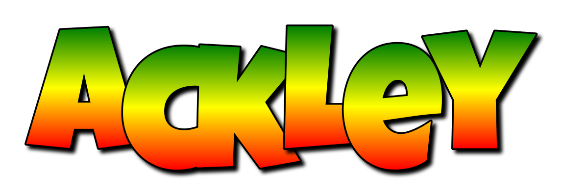 Ackley mango logo