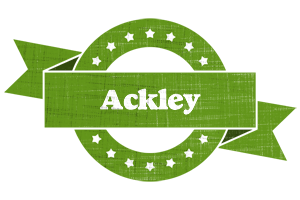 Ackley natural logo