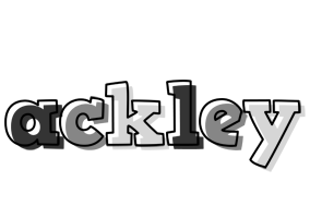 Ackley night logo