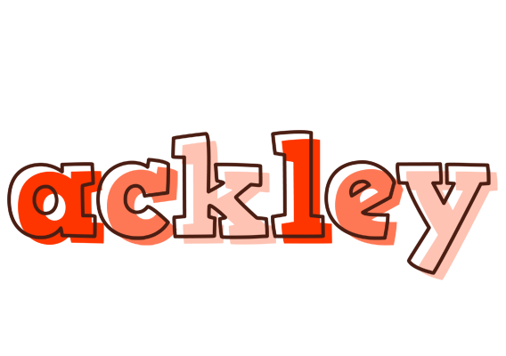 Ackley paint logo