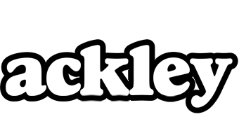 Ackley panda logo