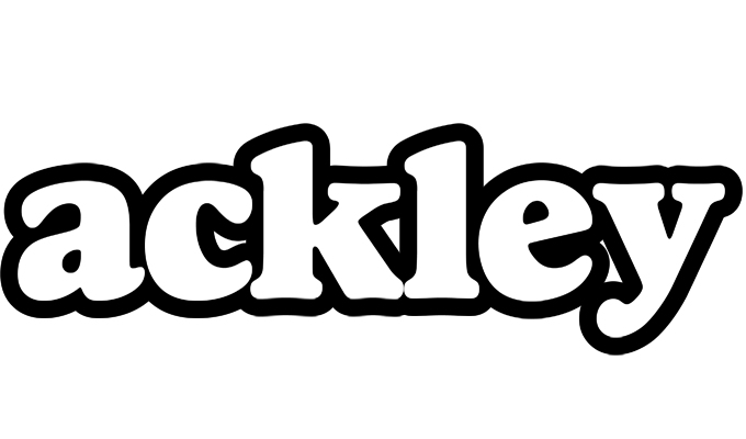 Ackley panda logo