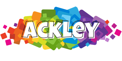 Ackley pixels logo