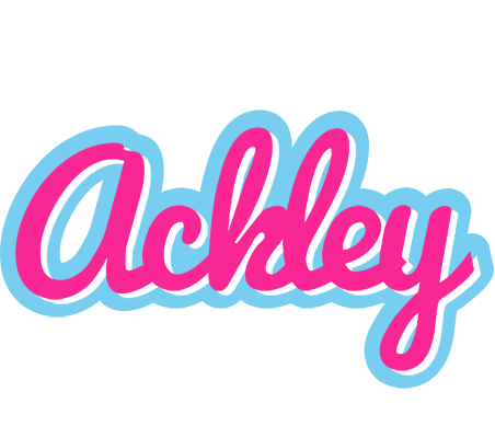 Ackley popstar logo