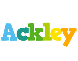 Ackley rainbows logo