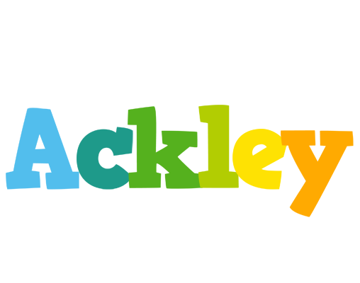 Ackley rainbows logo