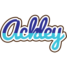 Ackley raining logo