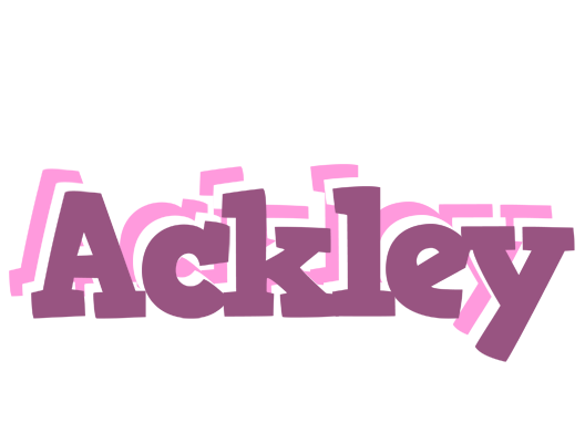 Ackley relaxing logo