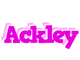 Ackley rumba logo