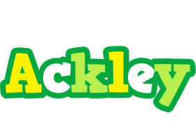 Ackley soccer logo