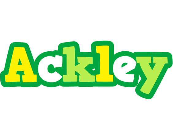 Ackley soccer logo
