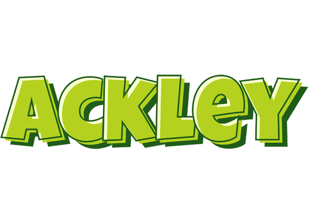Ackley summer logo
