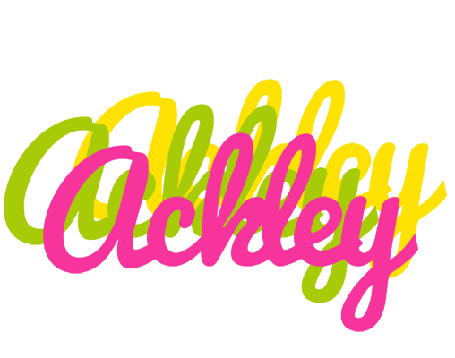 Ackley sweets logo