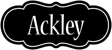 Ackley welcome logo