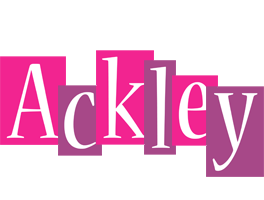 Ackley whine logo