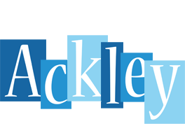 Ackley winter logo