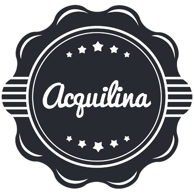 Acquilina badge logo