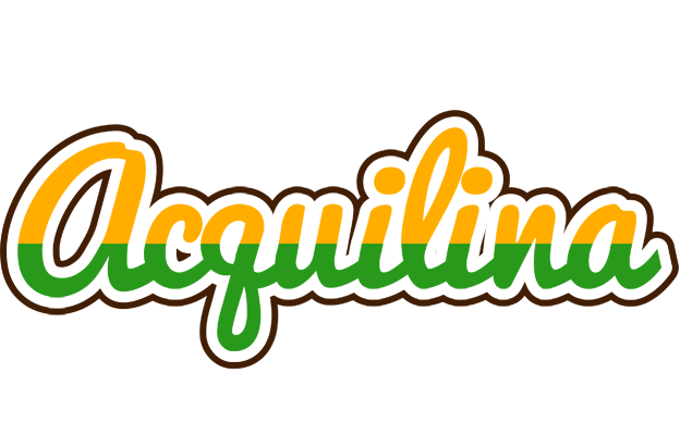 Acquilina banana logo