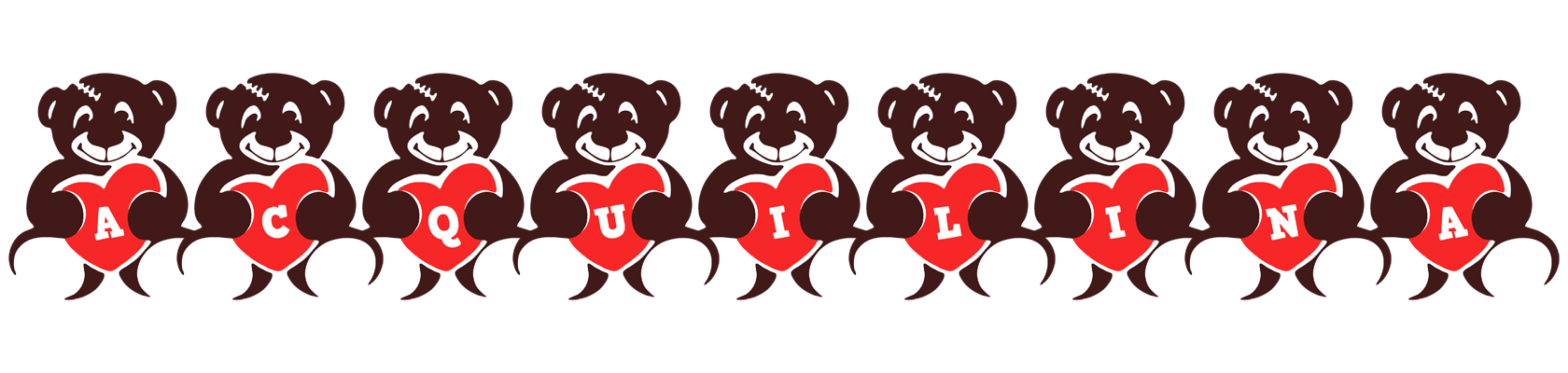 Acquilina bear logo