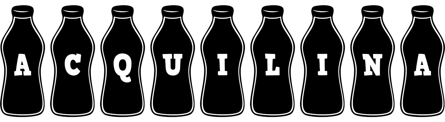 Acquilina bottle logo