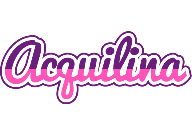 Acquilina cheerful logo