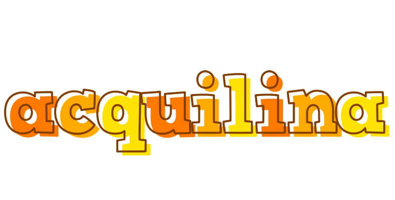 Acquilina desert logo