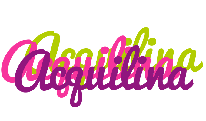 Acquilina flowers logo