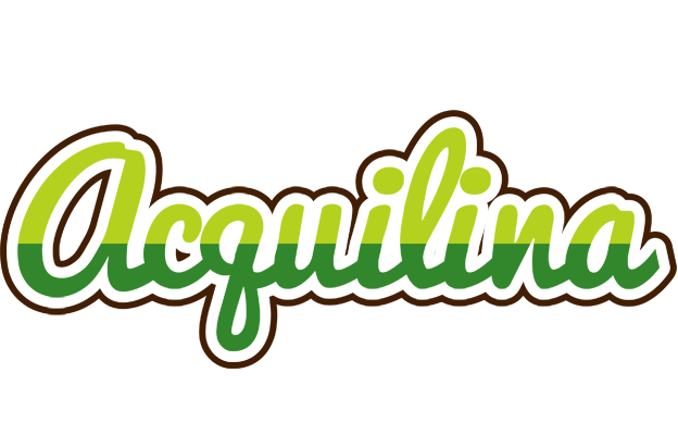 Acquilina golfing logo