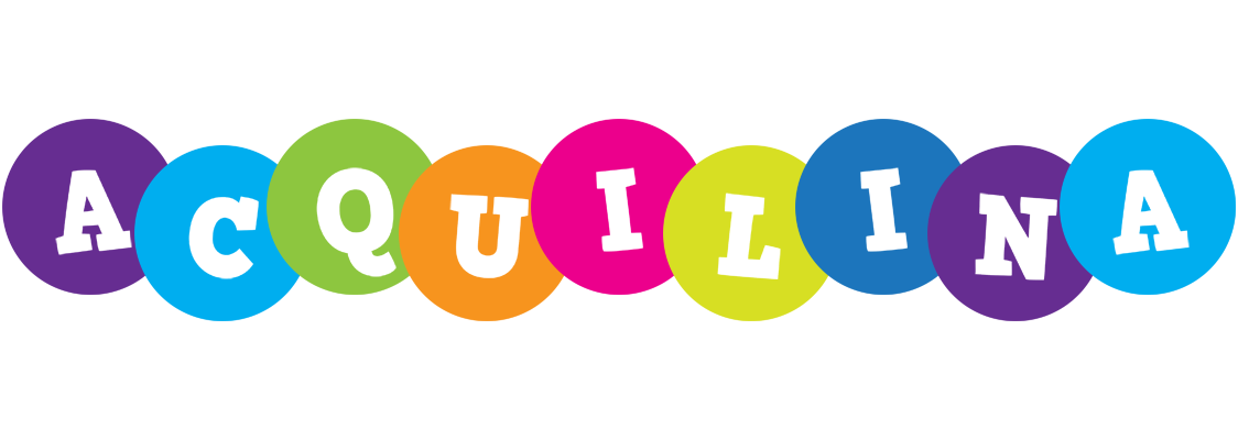 Acquilina happy logo