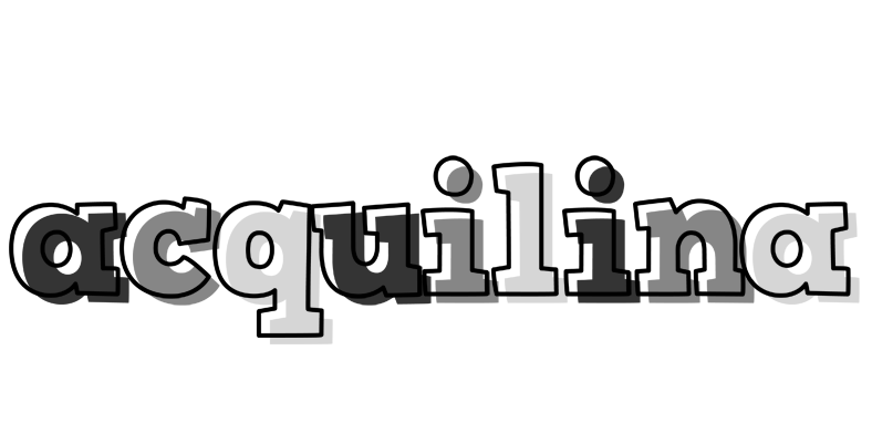 Acquilina night logo