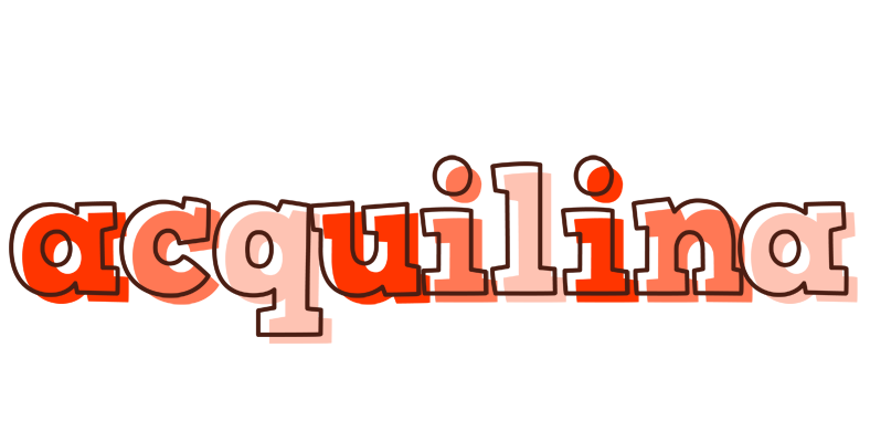 Acquilina paint logo