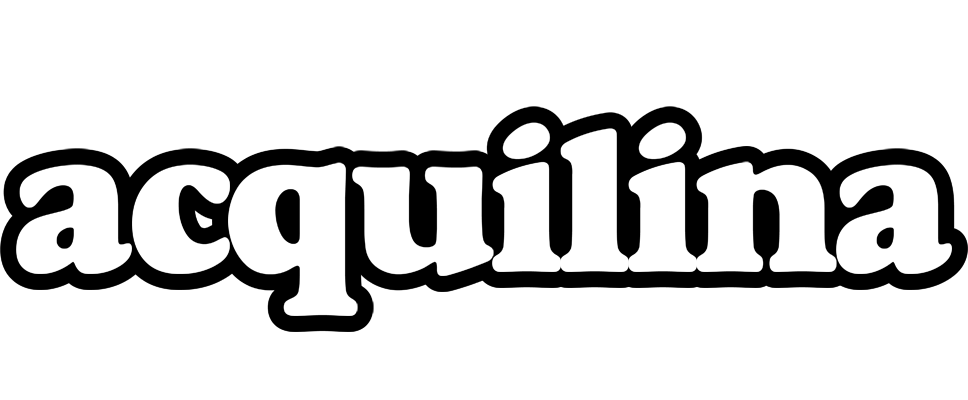 Acquilina panda logo