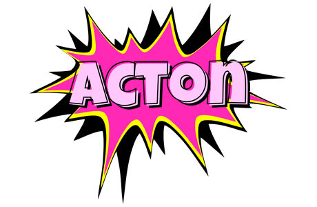 Acton badabing logo